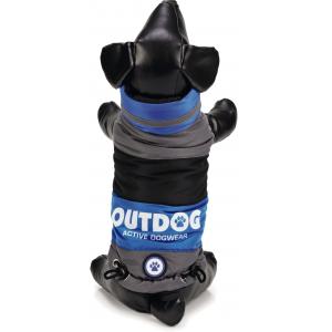 Afbeelding Hondenjas Outdog blauw/zwart M 31 cm door Huisdierexpress.nl