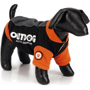 Afbeelding Hondenjas Outdog oranje/zwart XL 40 cm door Huisdierexpress.nl
