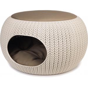 Afbeelding Curver Cozy Pet Home hondenmand creme 55 cm door Huisdierexpress.nl