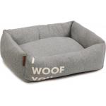 Hondenmand Woof You grijs 55 x 50 x 20 cm