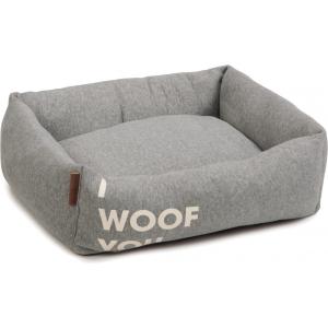 Afbeelding Hondenmand Woof You grijs 55 x 50 x 20 cm door Huisdierexpress.nl