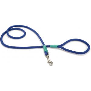 Afbeelding Hondenriem Nikra 125cm x 10mm blauw door Huisdierexpress.nl