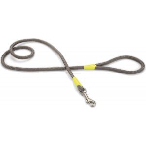 Afbeelding Hondenriem Nikra 125cm x 10mm lichtgrijs door Huisdierexpress.nl