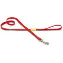 Hondenriem Uni 120cm x 15mm rood