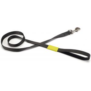 Beeztees Nylon Halsband Uni Donkerbruin voor de hond 35-50 cm