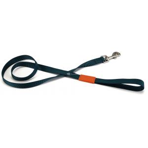 Afbeelding Hondenriem Uni 120cm x 20mm donkergroen door Huisdierexpress.nl