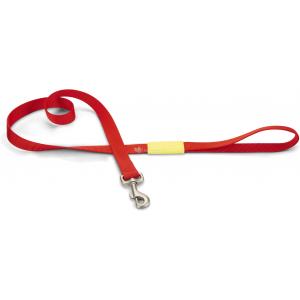 Afbeelding Hondenriem Uni 120cm x 25mm rood door Huisdierexpress.nl