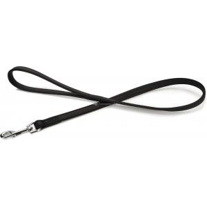 Afbeelding Hondenriem Vintage 100cm x 18mm zwart door Huisdierexpress.nl