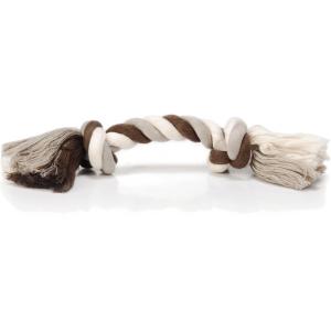 Afbeelding Flossytouw hondenspeeltje 2 knopen multi 125 gram door Huisdierexpress.nl