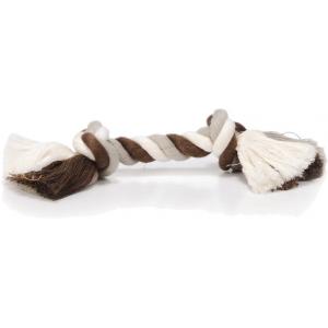 Flossytouw hondenspeeltje 2 knopen multi 50 gram