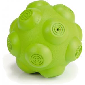 Rubber bal hondenspeeltje Balani groen 10 cm