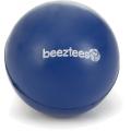 Rubber bal massief hondenspeeltje blauw 4.5 cm