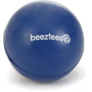 Afbeelding Rubber bal massief hondenspeeltje blauw 4.5 cm door Huisdierexpress.nl