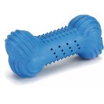 Rubber bot Frisco hondenspeeltje blauw 10 cm