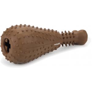 Afbeelding Rubber hondenspeeltje Roasties bruin 23 cm door Huisdierexpress.nl
