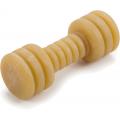 Rubberen hondenspeeltje voor puppy halter naturel 8 cm