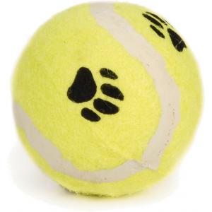 TENNISBAL GEEL + VOETOPDRUK 6,5 CM