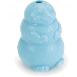 Afbeelding TPR hondenspeeltje Brallo blauw 7 cm door Huisdierexpress.nl