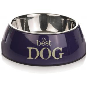 Hondenvoerbak rond Best Dog blauw 22 cm