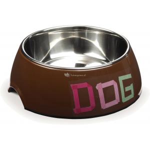 Hondenvoerbak Tape Dog bruin 22 cm