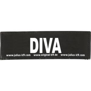 Afbeelding Julius-K9 tekstlabel Diva 16 x 5 cm door Huisdierexpress.nl