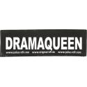 Julius-K9 tekstlabel Dramaqueen 11 x 3 cm