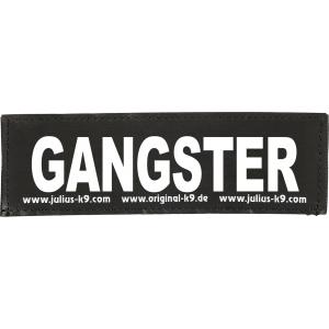 Afbeelding Julius-K9 tekstlabel Gangster 16 x 5 cm door Huisdierexpress.nl