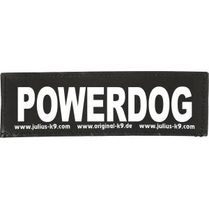 Afbeelding Julius-K9 tekstlabel Powerdog 16 x 5 cm door Huisdierexpress.nl