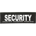 Julius-K9 tekstlabel Security 11 x 3 cm