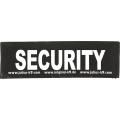 Julius-K9 tekstlabel Security 16 x 5 cm