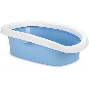 Beeztees Sprint 10 kattenbak wit / blauw