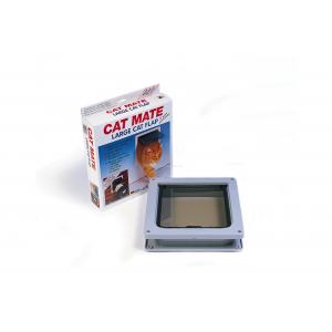 Afbeelding Cat Mate 221 Large Cat Flap Kattenluik Bruin door Huisdierexpress.nl