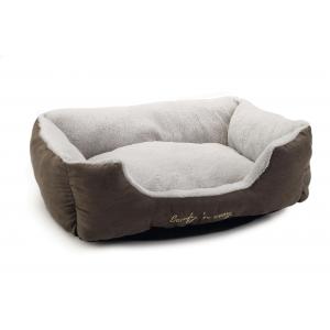 Afbeelding Cosy kattenmand taupe / grijs door Huisdierexpress.nl