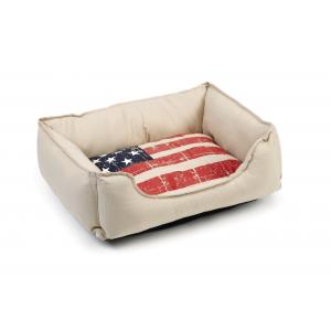 Afbeelding Stars and Stripes kattenmand door Huisdierexpress.nl