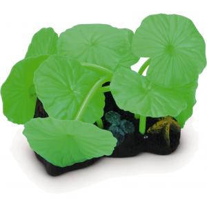 Afbeelding Lotusbloem glow in the dark groen aquarium decoratie door Huisdierexpress.nl