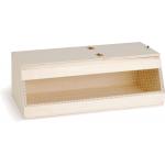 Houten transportkooi voor vogels groot