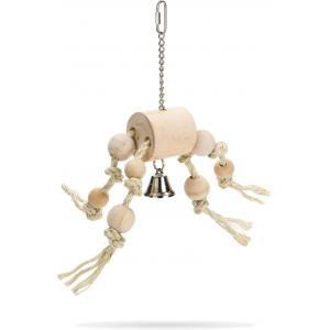 Beeztees Houten vogelspeeltje Trunko 28 cm