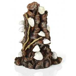 Afbeelding BiOrb ornament schelp op schors wit aquarium decoratie door Huisdierexpress.nl