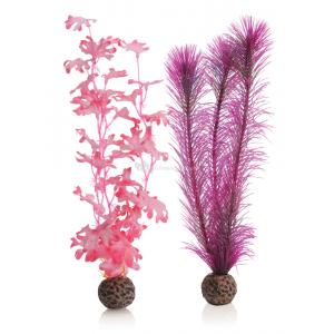 Afbeelding BiOrb zeewier set medium roze aquarium decoratie door Huisdierexpress.nl