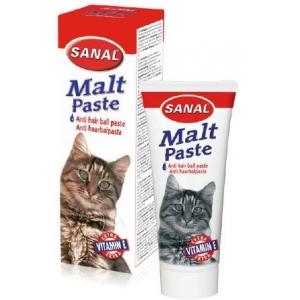 Sanal malt haarbalpasta voor katten