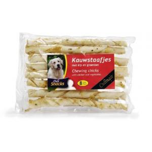 Afbeelding DeliSnacks kauwstaafjes culinair hondensnack - 10 stuks door Huisdierexpress.nl