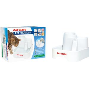 Afbeelding Catmate Multi Level Water Fountain voor kat en hond 2 liter door Huisdierexpress.nl