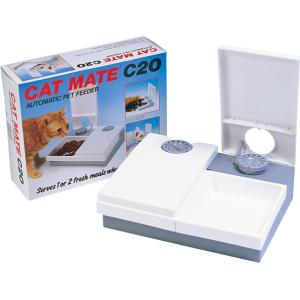 Beeztees Cat Mate 2 porties voederautomaat